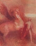 Odilon Redon Pegasus Germany oil painting artist